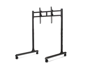 Round Tube Single Monitor Stand Gallery 1