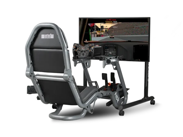 Round Tube Single Monitor Stand Gallery 4 1